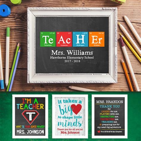 Stunning Teacher Prints for Your Classroom Decor!